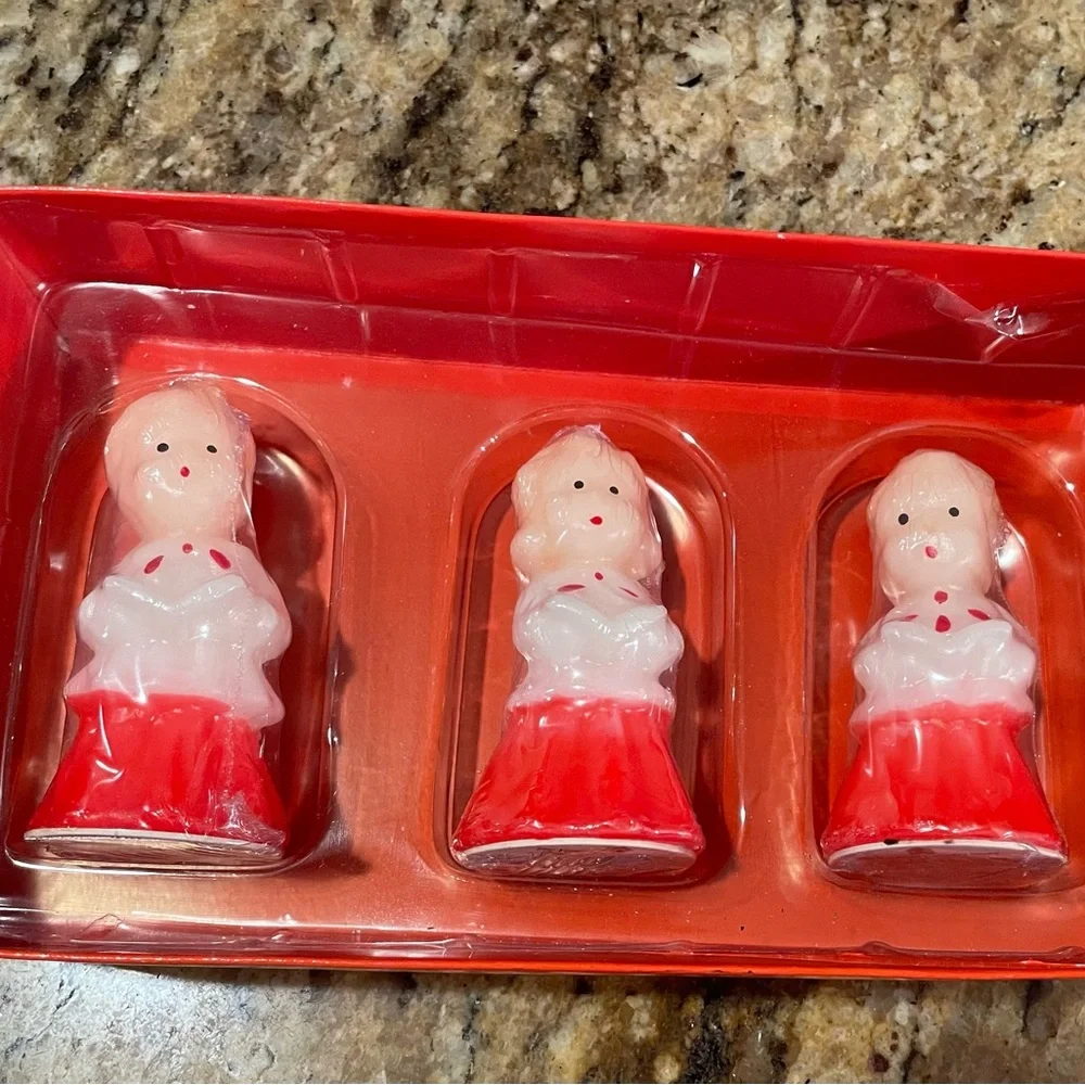 Christmas candles Vermont Co Gurley Christopher Radko Choir children